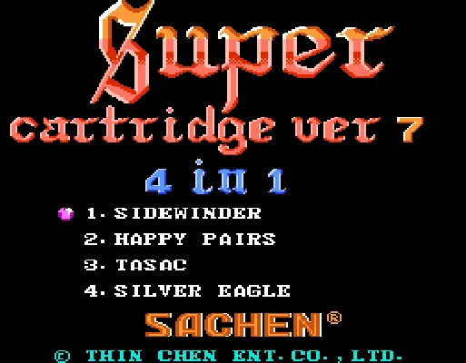 [NES]游戏合卡7超级4合1