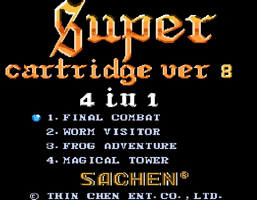 [NES]游戏合卡8超级4合1