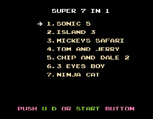 [NES]经典7合1