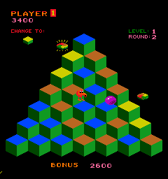 [Arc]更快更难更变态的Qbert