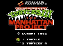 [NES]忍者神龟3