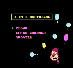 [NES]枪卡游戏3合1亚洲版光线枪