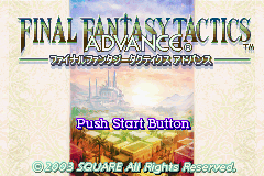 [GBA]最终幻想战略版Advance