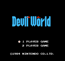 [NES]恶魔世界(日)