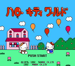 [NES]凯蒂猫世界(日)