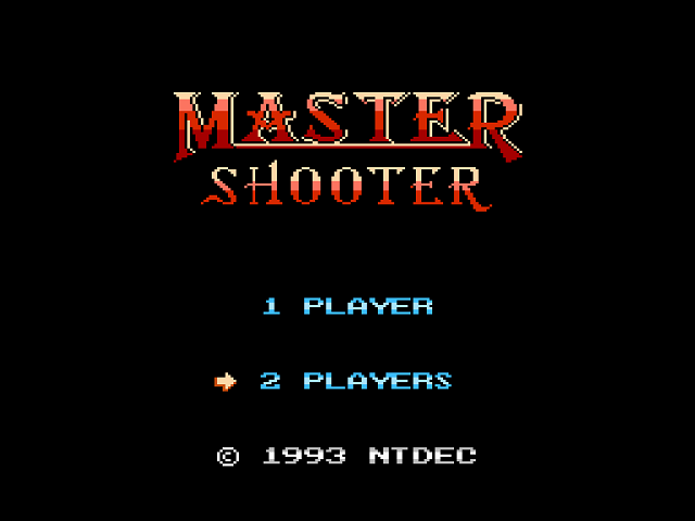 [NES]大师亚洲版光线枪
