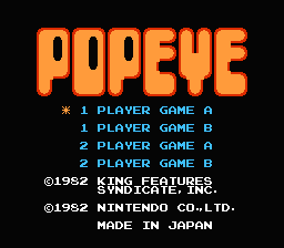 [NES]大力水手世界版