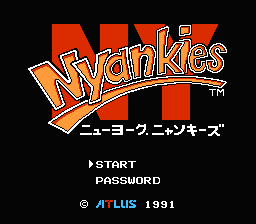 [NES]纽约摇滚猫(日)