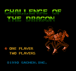 [NES]巨龙之挑战亚洲版