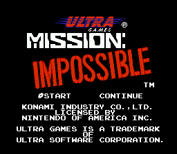 [NES]不可能的任务法版