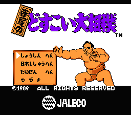 [NES]寺尾之大相扑道场(日)
