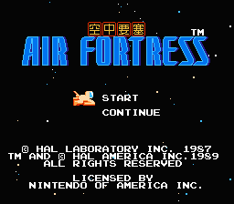 [NES]空中要塞(美)