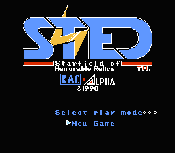 [NES]sted遗迹惑星之野望(日)