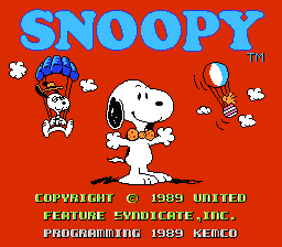 [NES]史努比的趣味会(美)