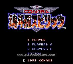 [SFC]魂斗罗3
