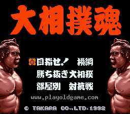 [SFC]大相扑之魂