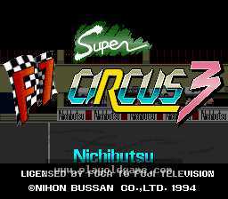 [SFC]超级F1竞技场3