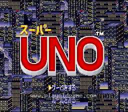 [SFC]超级UNO