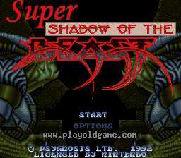 [SFC]野兽之影