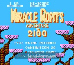 [NES]MIRACLEROPIT冒险