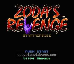 [NES]热带之星2佐达的复仇(美)