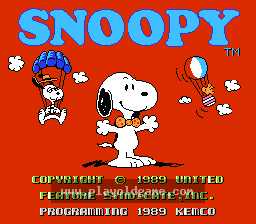 [NES]史努比的趣味运动会