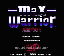 [NES]孤独战士