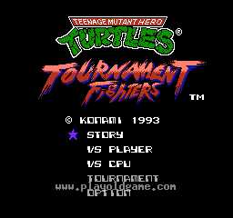 [NES]忍者龟格斗大会