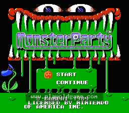 [NES]怪物派对
