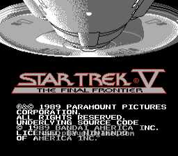 [NES]星舰迷航记V最后防线