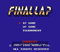 [NES]最后冲刺