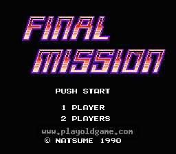 [NES]最终任务2