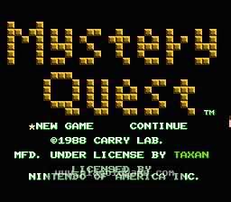 [NES]神秘探险