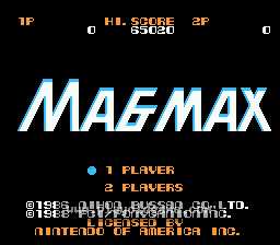 [NES]马克西玛斯