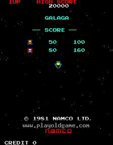 galaga 截图1