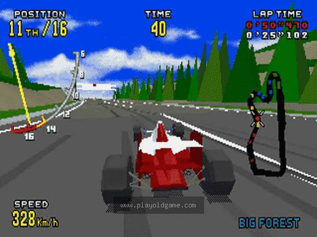 Virtua Racing Deluxe 截图2