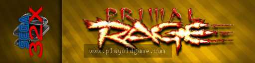 Primal Rage 截图3