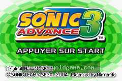索尼克Advance3完全版汉化 截图1